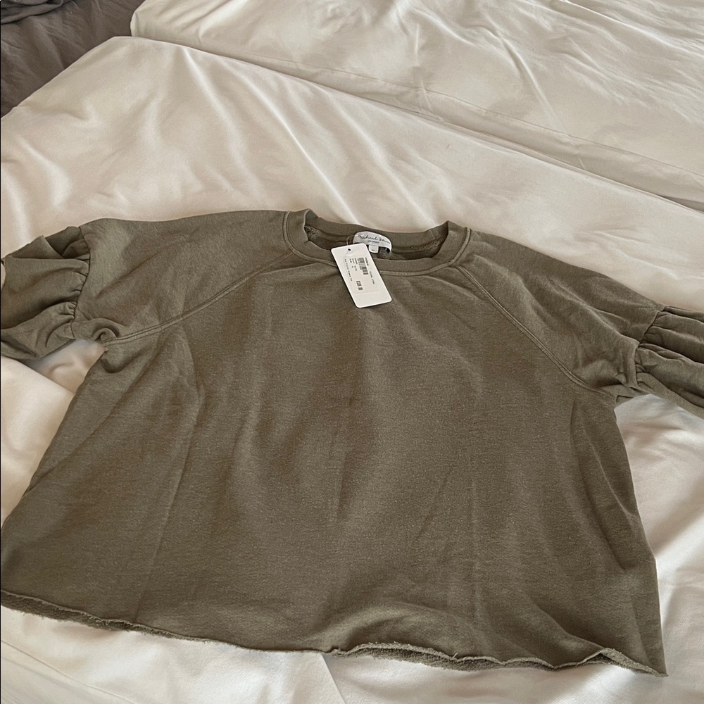 Michael Stars short sleeve sweatshirt